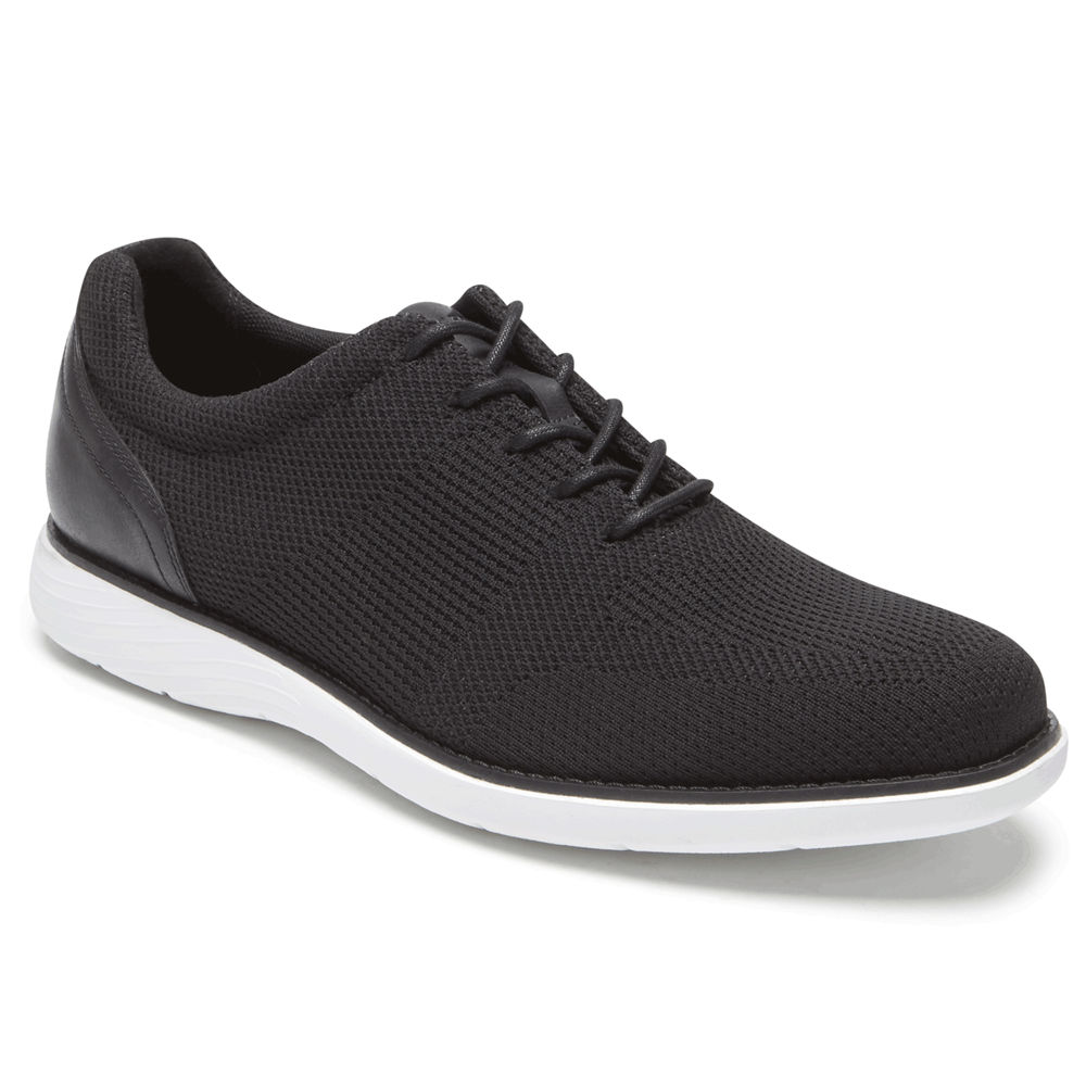 Rockport Mens Sneakers Black - Garett Mesh - UK 362-EYLGKO